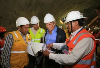 Castañeda Lossio: Túnel Santa Rosa estaría habilitado en enero de 2016