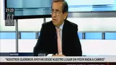 Del Castillo: Es imprudente nombrar a militante del Frente Amplio como titular del Midis - Noticias de rogelio-huamani