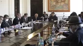 Castillo lidera sesión extraordinaria del Consejo de Ministros para ver situación en Las Bambas - Noticias de sesion