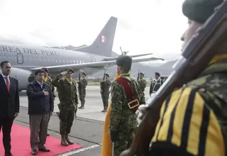 Castillo llegó a Ecuador para encuentro presidencial y Gabinete Binacional