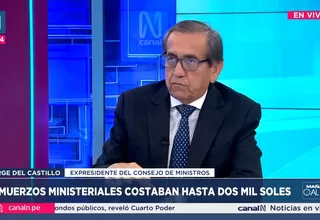 Del Castillo: Uso de caja chica en Palacio es una falta grave