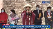 Pedro Castillo: "Yo sí tengo la autoridad moral para combatir la corrupción" - Noticias de Puno