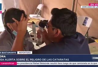 Campaña Cataratón 2025 operará gratis a pacientes mayores de 50 años en el INO