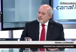 Cateriano: Ministro de Trabajo no ha recibido sobornos, garantizo su idoneidad