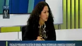 Cecilia Chacón criticó filtración de preguntas a Marcelo Odebrecht  - Noticias de cecilia-chacon
