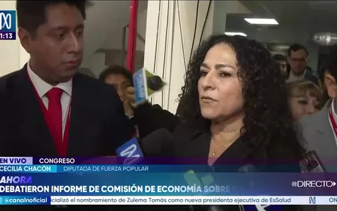 Cecilia Chacón defiende facultades del Ejecutivo y cuestiona informe de Comisión de Economía