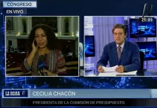 Cecilia Chacón: “La oposición es responsable y piensa en el país”