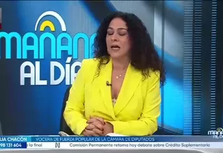 Cecilia Chacón pide investigar aportes paralelos en Juntos por el Perú