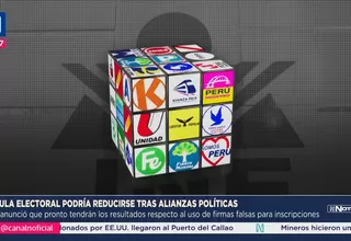 Cédula electoral podría reducirse tras alianzas políticas