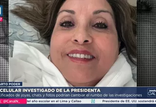 El celular investigado de Dina Boluarte