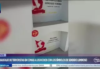 Vuelven las pintas de Sendero Luminoso en cementerio donde fueron reubicados restos de terroristas