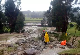 Más de 400 distritos presentan riesgos de huaicos o deslizamientos por lluvias, advierte Cenepred