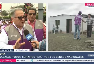 INEI inicia campaña nacional por el censo que arranca en agosto