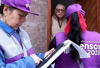 Censos 2025: INEI alcanza 95 % del avance a ocho días del cierre