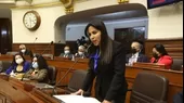 Censura contra Patricia Chirinos: Se filtra insulto durante debate en el Congreso - Noticias de patricia-li
