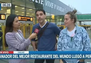 Central: Virgilio Martínez y Pía León llegaron a Perú tras recibir premio como mejor restaurante del mundo