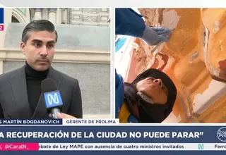 Centro Histórico: Gobierno detiene obras de Prolima