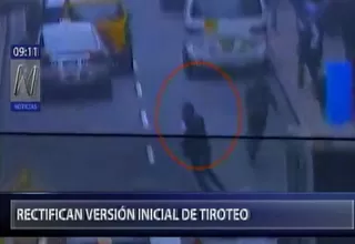 Jirón de la Unión: video muestra a agente de seguridad disparando