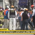 Centro de Lima: Incendio en galería comercial fue finalmente apagado