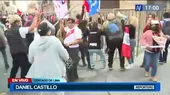 Centro de Lima: Incidentes durante marcha contra la violencia hacia la mujer - Noticias de incidentes