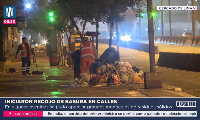 Centro de Lima: Inician con el recojo de basura en calles | Canal N