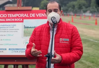 Centros comerciales: Martos afirma que habrá estricta vigilancia de cumplimiento de protocolos