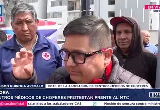 Centros médicos alertan colapso del sistema de licencias