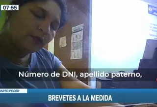 Brevete a la medida: Centro médico autorizado aprobó examen de hombre con dificultad visual