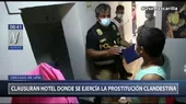 Clausuran hostal donde se ejercía la prostitución clandestina en el Cercado de Lima - Noticias de hostal