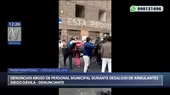 Cercado de Lima: Denuncian abuso de personal municipal durante desalojo de ambulantes - Noticias de desalojo