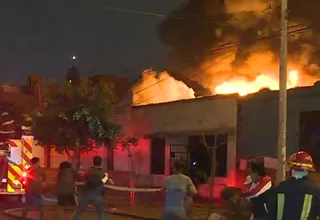 Cercado de Lima: Incendio arrasó con viviendas