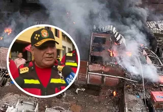 Cercado de Lima: incendio deja dos edificios en riesgo de colapso