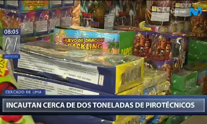 Cercado De Lima Polic A Incaut Cerca De Dos Toneladas De Productos Pirot Cnicos Canal N