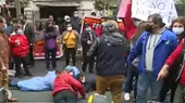 Cercado de Lima: protesta de personal médico - Noticias de reasignacion-personal