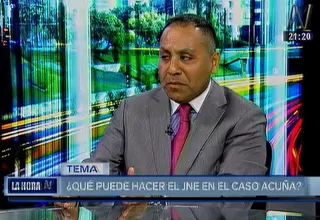 César Acuña: caso terminaría después del proceso electoral, afirma abogado