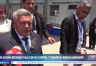 César Acuña denuncia irregularidades en proceso en su contra