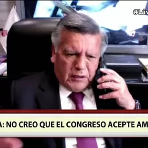 César Acuña sobre cuestión de confianza: No creo que el Congreso acepte amenazas