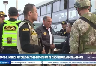 César Astudillo: Fuerzas Armadas resguardarán 36 patios de buses