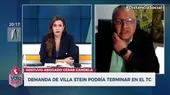 César Candela: Acción de amparo de Villa Stein podría terminar en el Tribunal Constitucional - Noticias de aston-villa