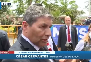 César Cervantes: Hemos registrado un descenso de los actos vandálicos