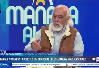 César Delgado Guembes sobre caso Doroteo: “Es una infracción ética por uso de recursos del Estado”
