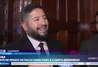 César Holguín: “La condición de Ahora Nación es que el Senado no tenga la actitud de alterar el texto”