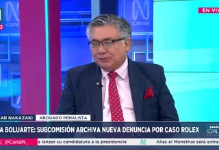 César Nakazaki: Congreso impide nueva denuncia contra Boluarte por caso Rolex