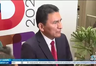 César Quispe: Denuncia contra Alfaro debe ser investigada por instancias correspondientes