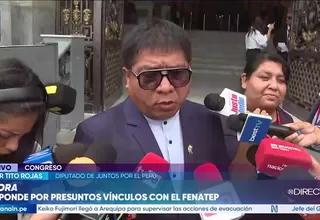 César Tito Rojas rechaza vínculos con Movadef y defiende a la Fenatep