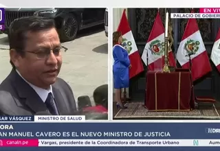 César Vásquez: “Tengo hasta el 13 para decidir si postulo o no”