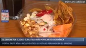 El ceviche fue elegido como el platillo más popular en toda Sudamérica - Noticias de sudamerica