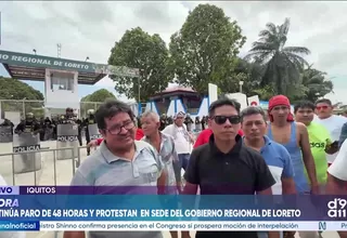 CGTP de Loreto mantiene paro de 48 horas y evalúa iniciar huelga indefinida