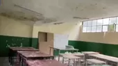 Chaclacayo: Techos de las aulas de un colegio en riesgo de colapsar por lluvias y huaicos - Noticias de brena