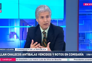 Zurita alerta que chalecos antibalas vencidos son una amenaza para la Policía Nacional